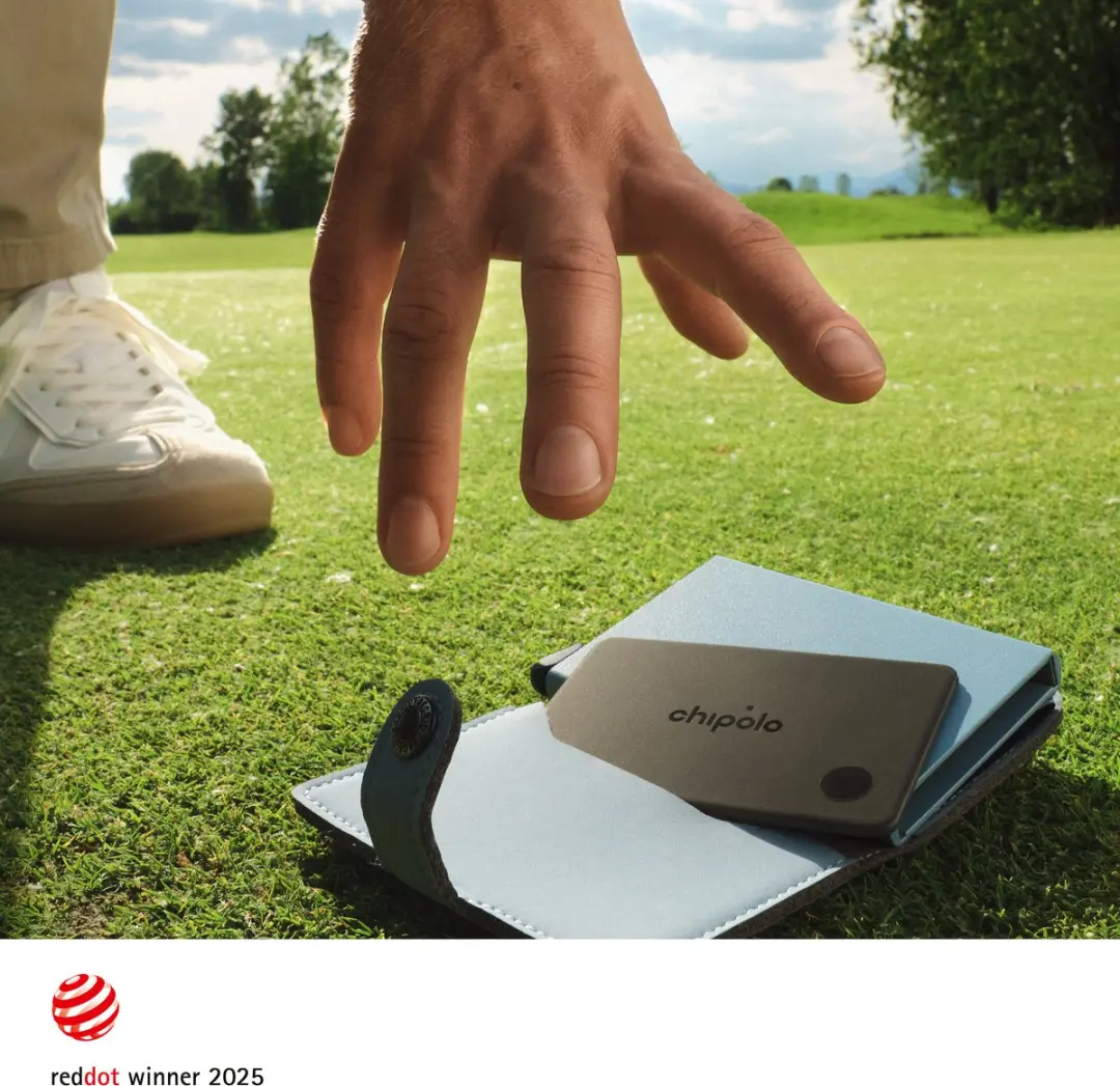 Chipolo CARD Bluetooth Tracker - 110dB - Waterdicht IP67