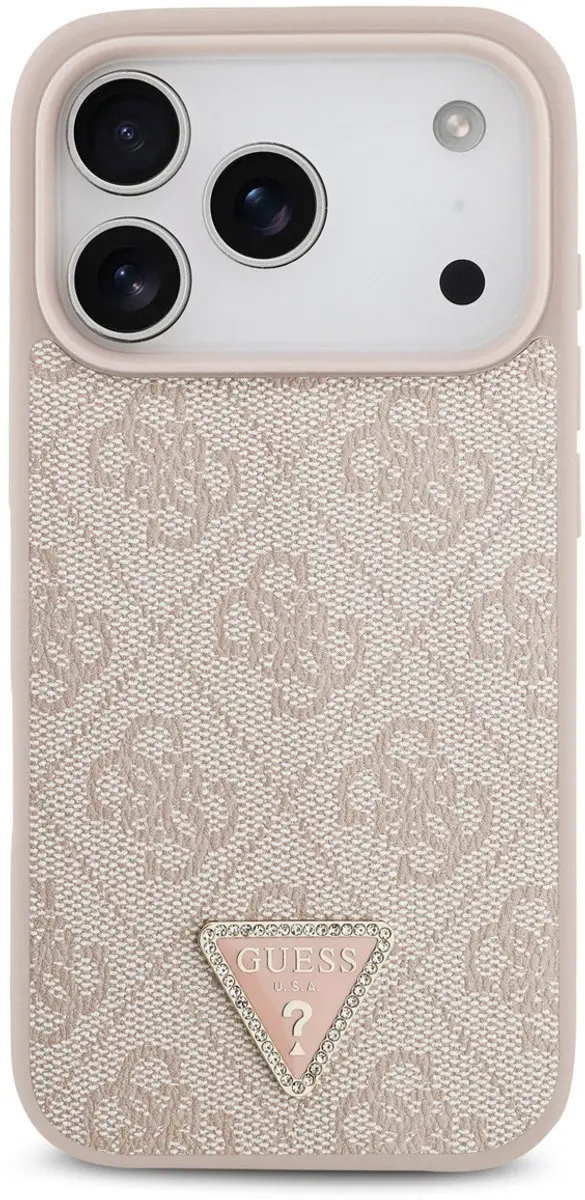 Guess Back Cover iPhone 17 Pro - Roze - 3666339552442