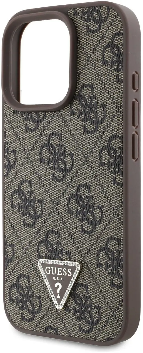 GUESS Crossbody Strap iPhone 16 Pro Max - Bruin