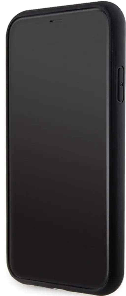 Guess GUHMN61PSAHMCK iPhone Hoesje - Zwart - MagSafe