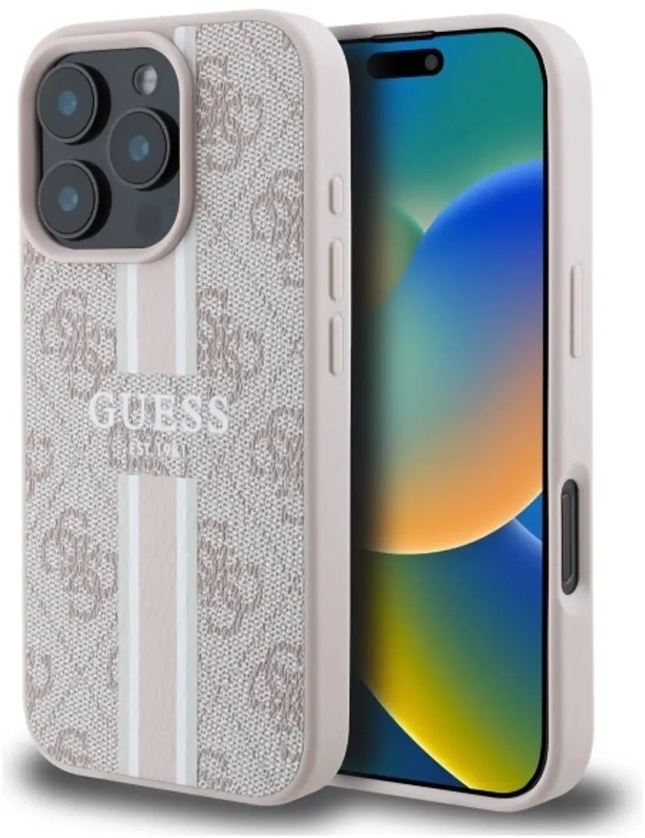 Guess 4G Printed Stripes MagSafe Backcover