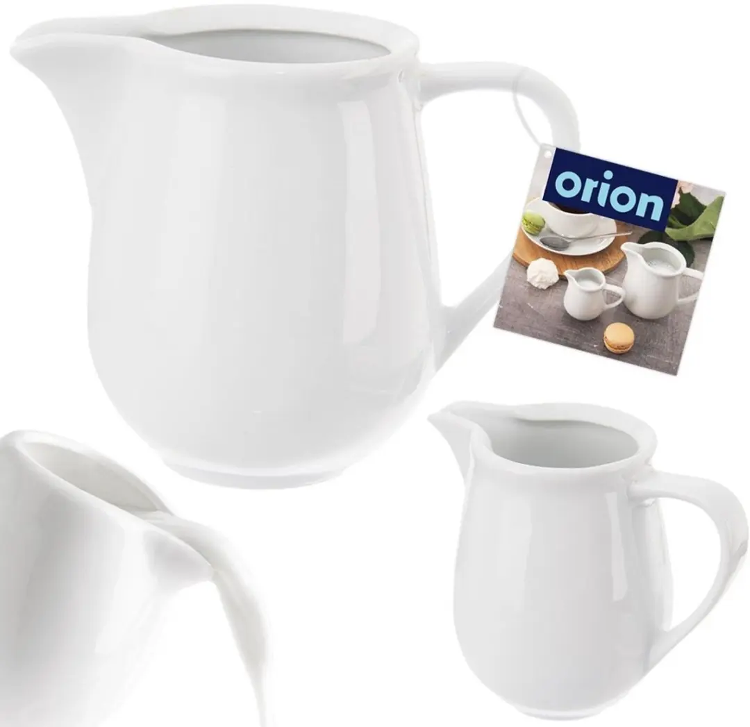 Orion Mona Porseleinen Melkkannetje 260ml - Wit
