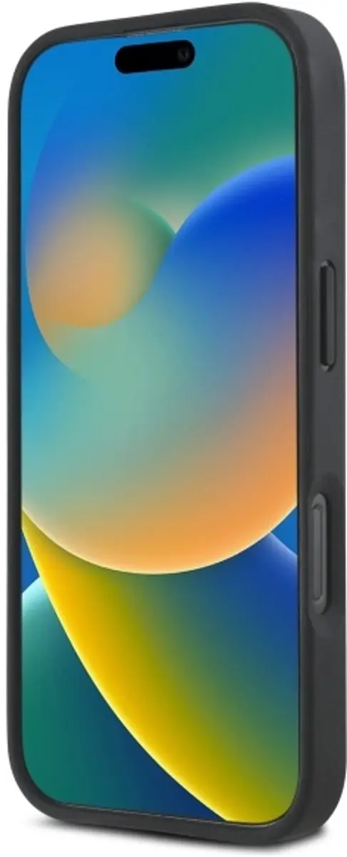DKNY Backcover iPhone 16 Pro - MagSafe 3666339333645 - Zwart