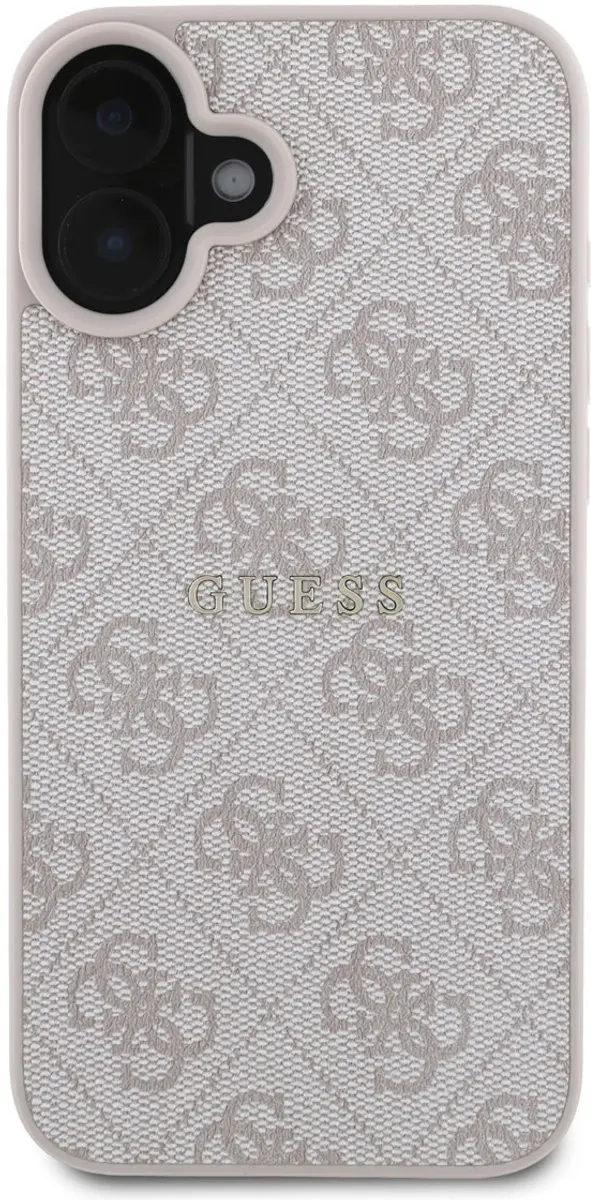 GUESS Telefoonhoesje iPhone 16 Plus - Roze