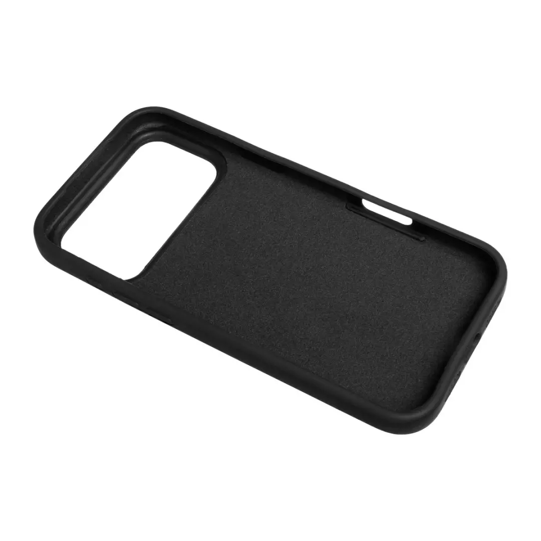 BMAX Siliconen Hoesje iPhone 17 Pro - Zwart