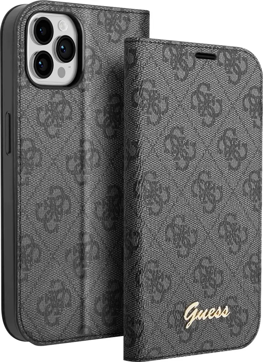 Guess 4G Book Case 9313 - iPhone 14 Pro Max - Grijs