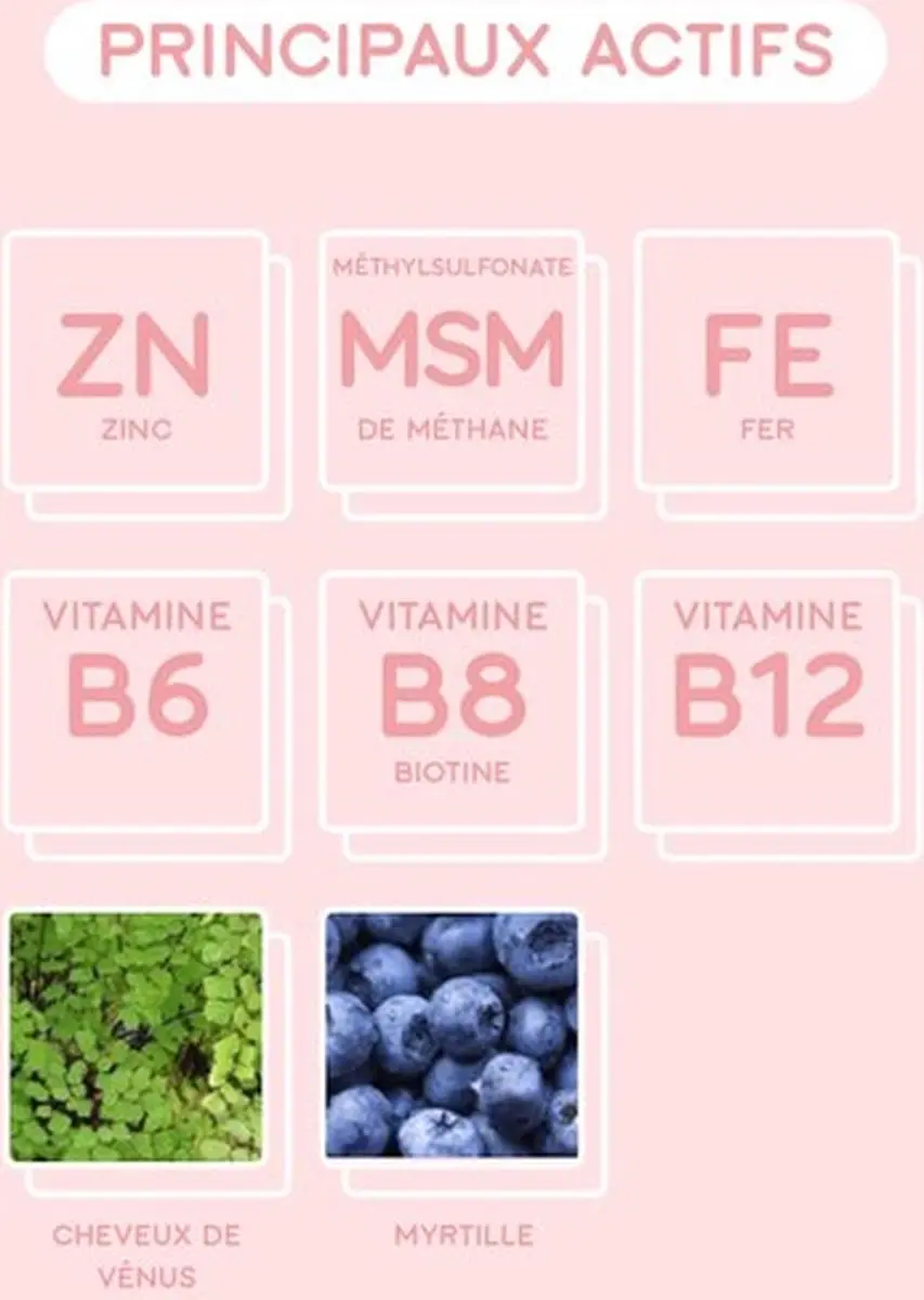 Lashilé Beauty Good Hair Vitamines - 60 Suikervrije Gummies