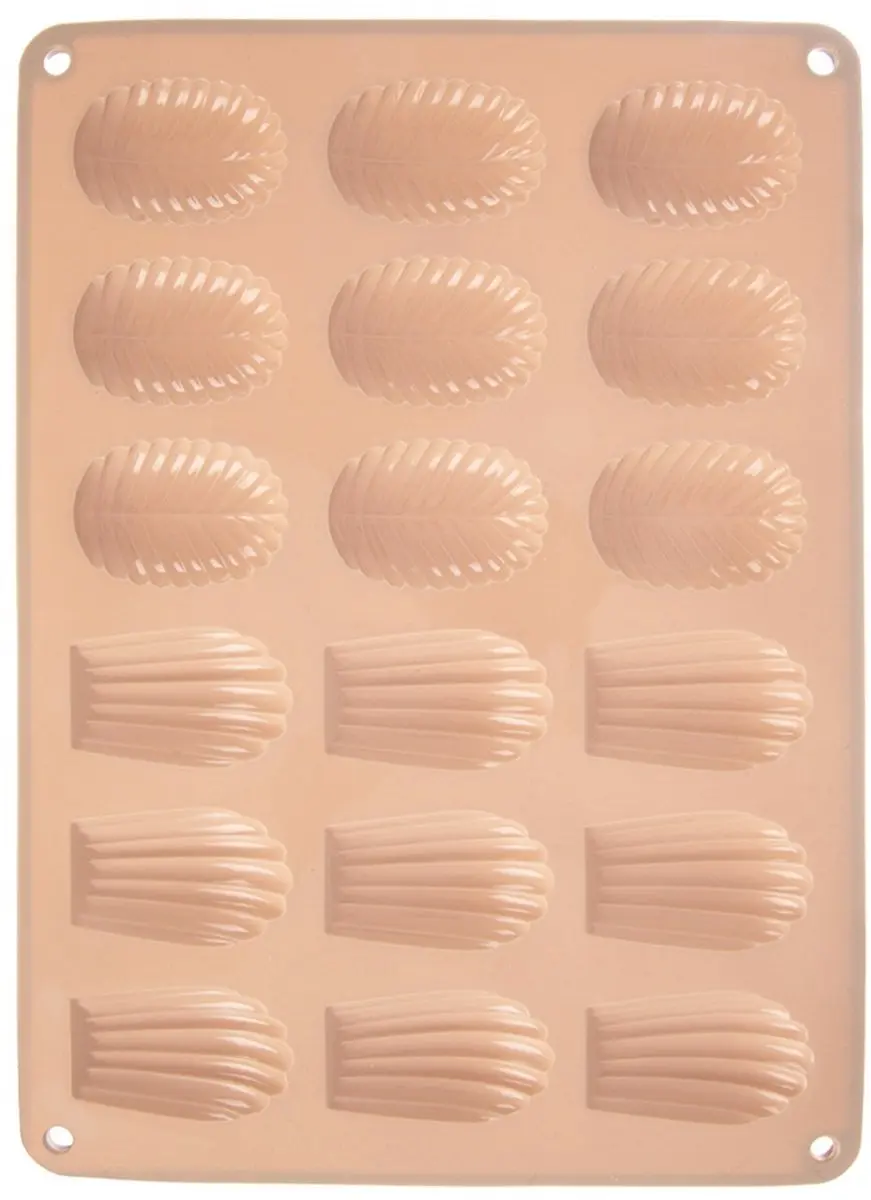 Orion Silicone Koekjes- en Pralinevorm Beige 34x25x1cm