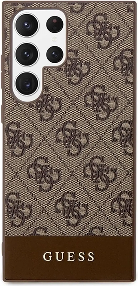 Guess Samsung Galaxy S23 Ultra Hoesje 3666339117573 - Bruin - afbeelding 6 van 6