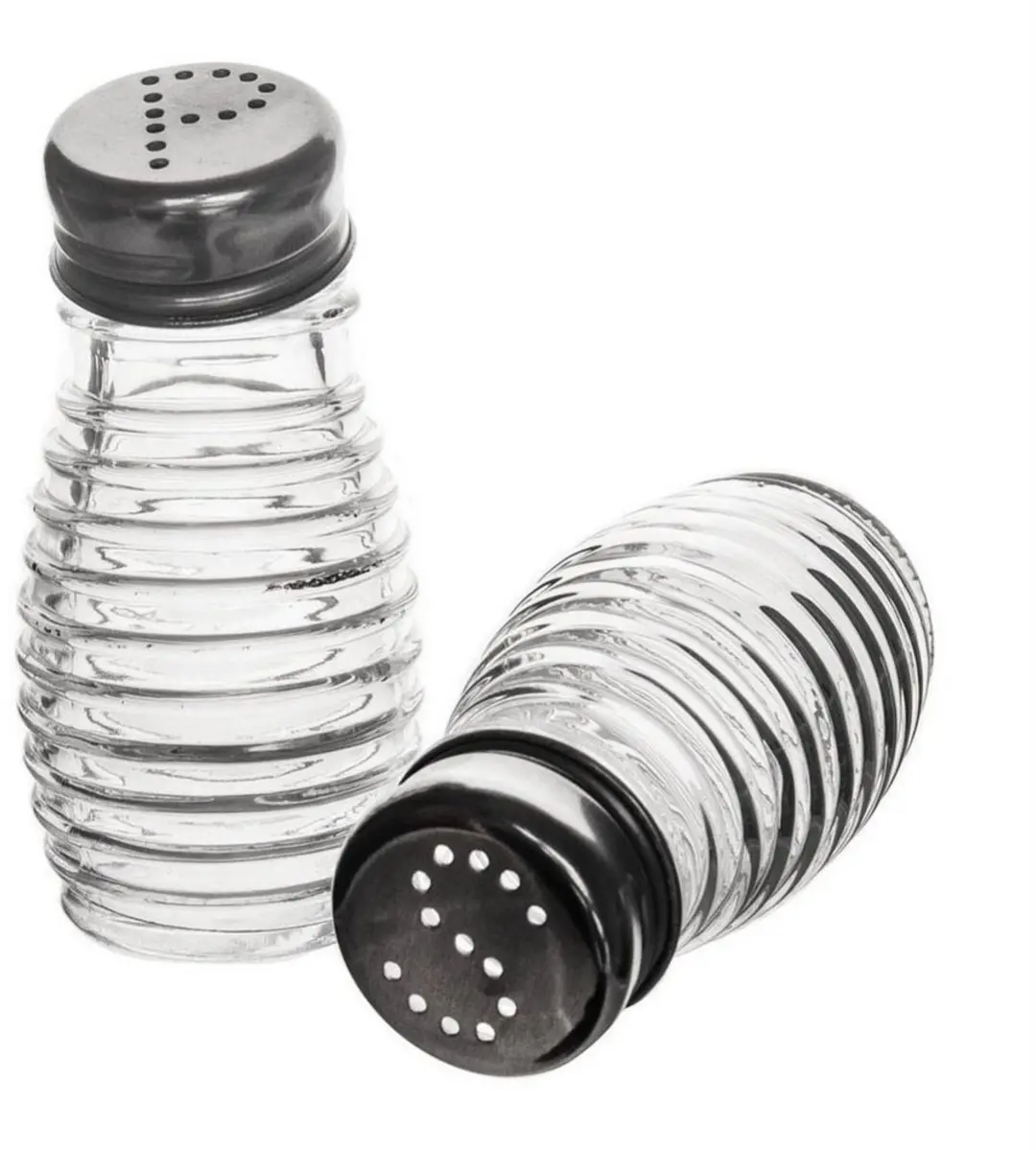 Orion Glazen Zout- en Pepermolen Set 70ml