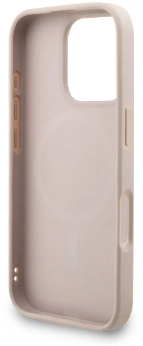 GUESS Telefoonhoesje iPhone 16 Pro - MagSafe - Roze - afbeelding 6 van 6