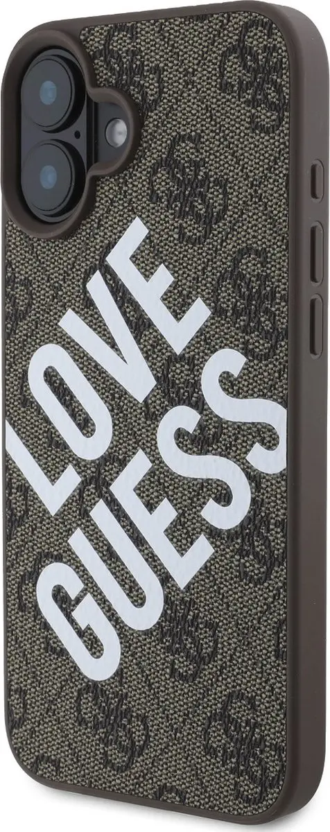 GUESS Hoesje iPhone 16 MagSafe Patroon