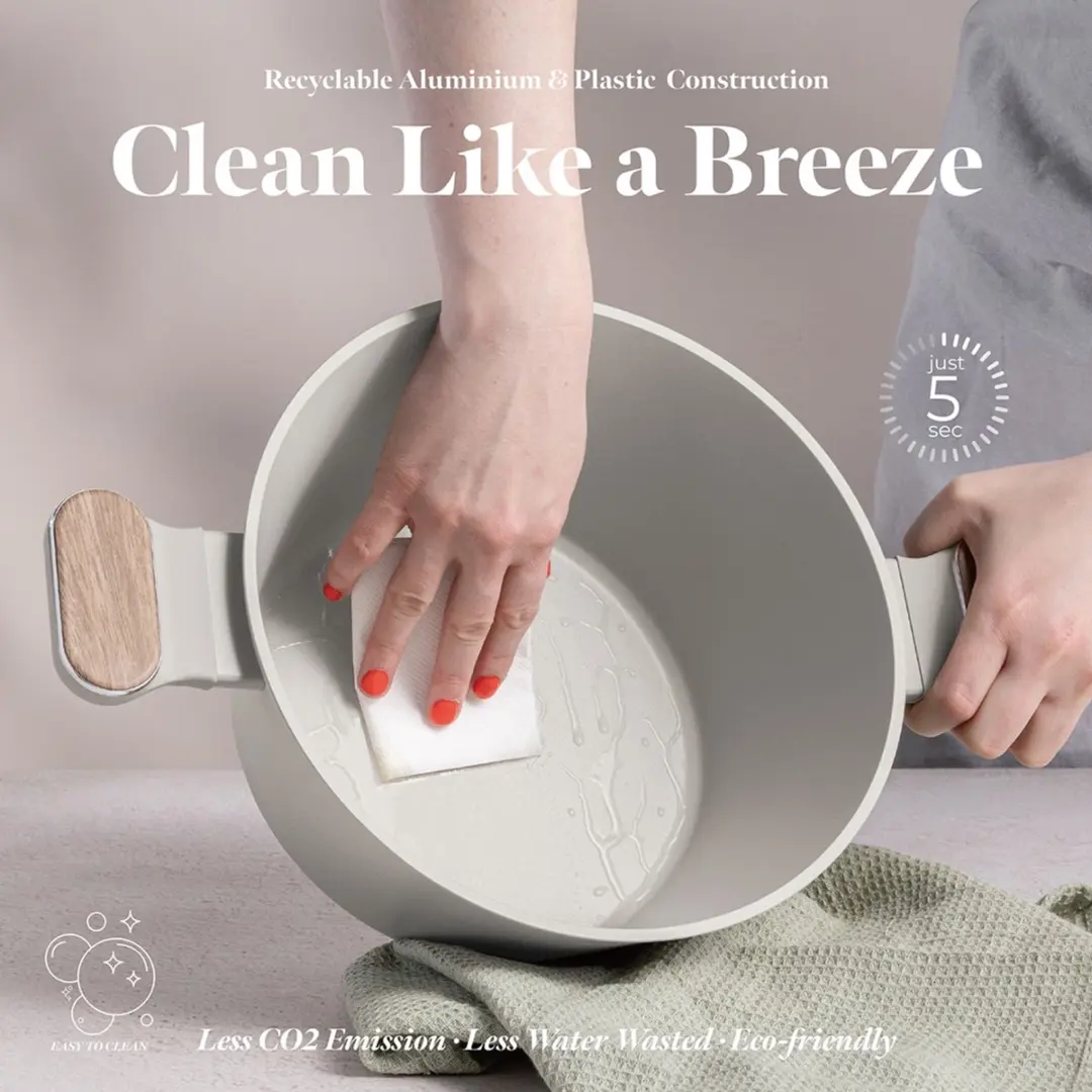 Kiko Milano Braadpan 24cm - Crème - Titan Pro Coating