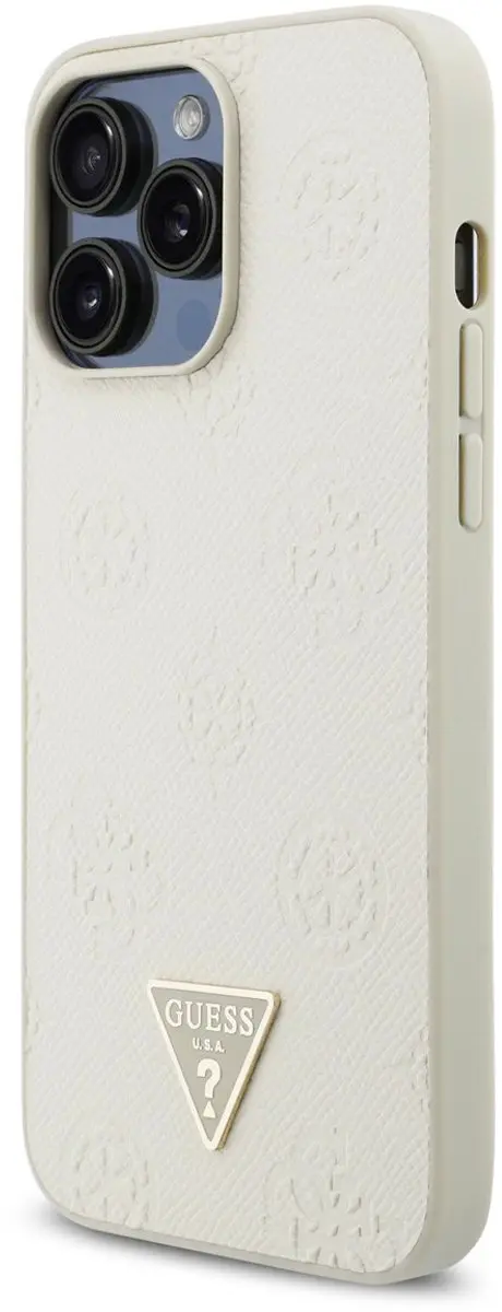 GUESS Telefoonhoesje iPhone 15 Pro Max Beige - 3666339420598