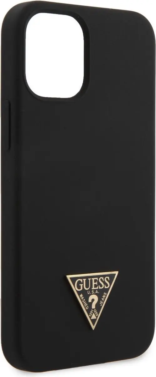 Guess iPhone 12 Mini Hoesje S212-3 - Zwart - afbeelding 6 van 6
