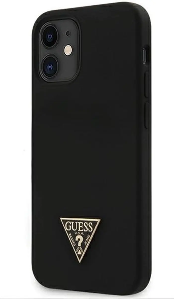 Guess iPhone 12 Mini Hoesje S212-3 - Zwart