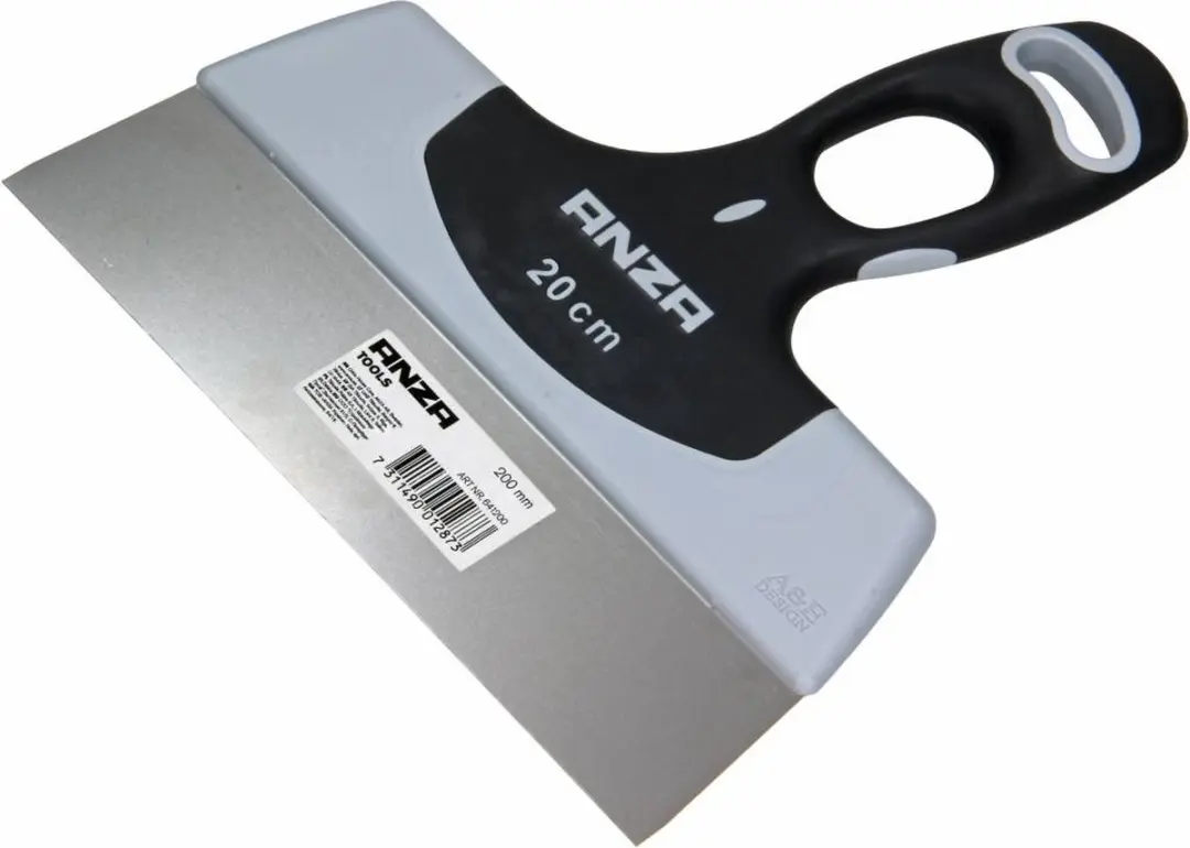 Anza Afstrijkmes RVS 15cm - Meerkleurig
