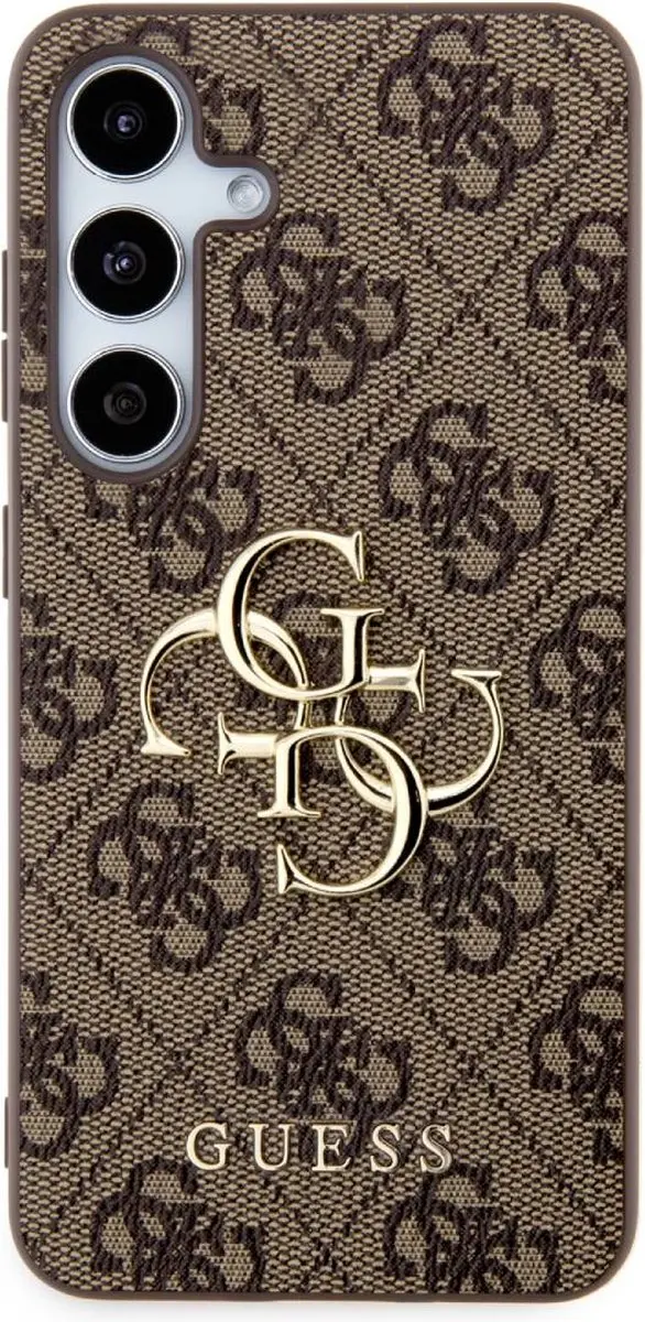 Guess GUHCS24S4GMGBR Hoesje - Samsung Galaxy S24 - Bruin