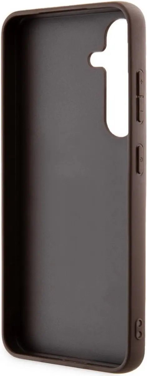 Guess GUHCS24S4GMGBR Hoesje - Samsung Galaxy S24 - Bruin