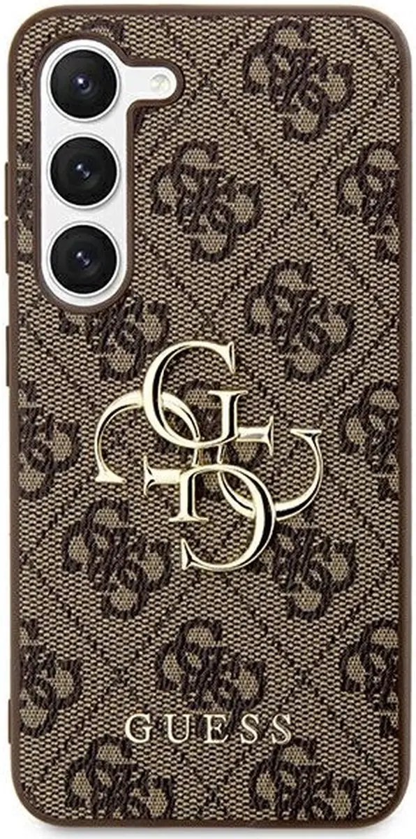 Guess GUHCS24S4GMGBR Hoesje - Samsung Galaxy S24 - Bruin
