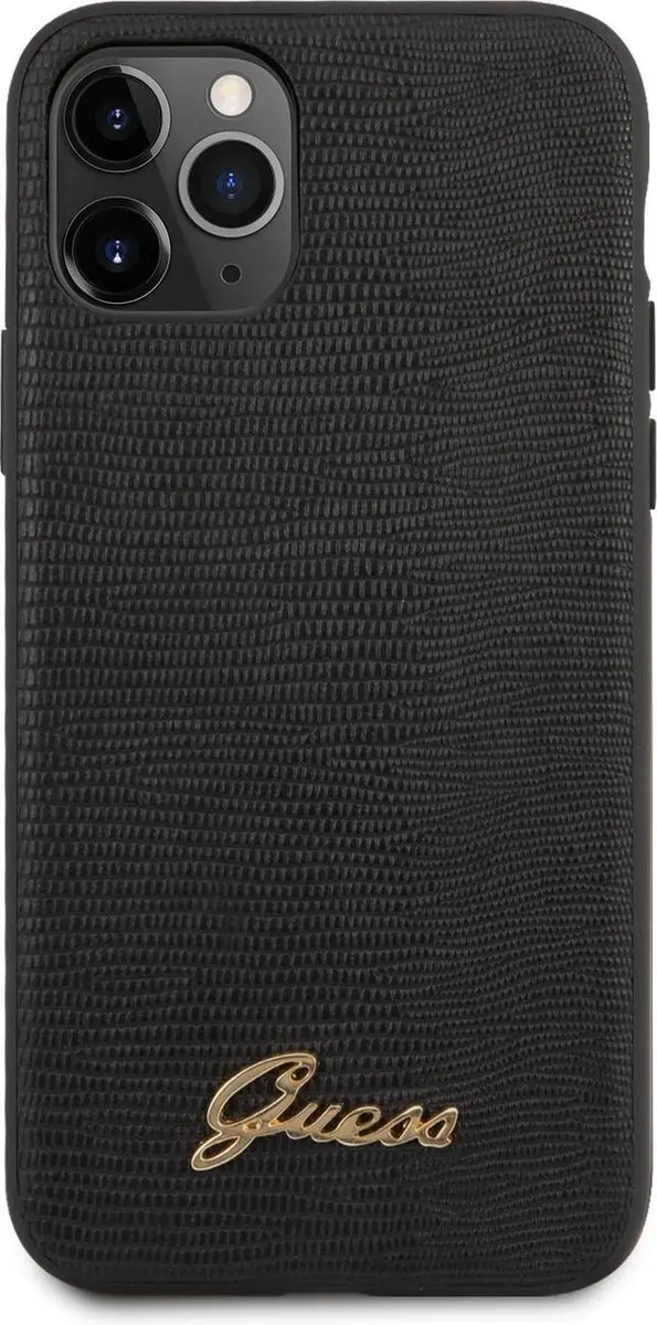 Guess iPhone 11 Pro Max Backcover - S212-1 - Zwart
