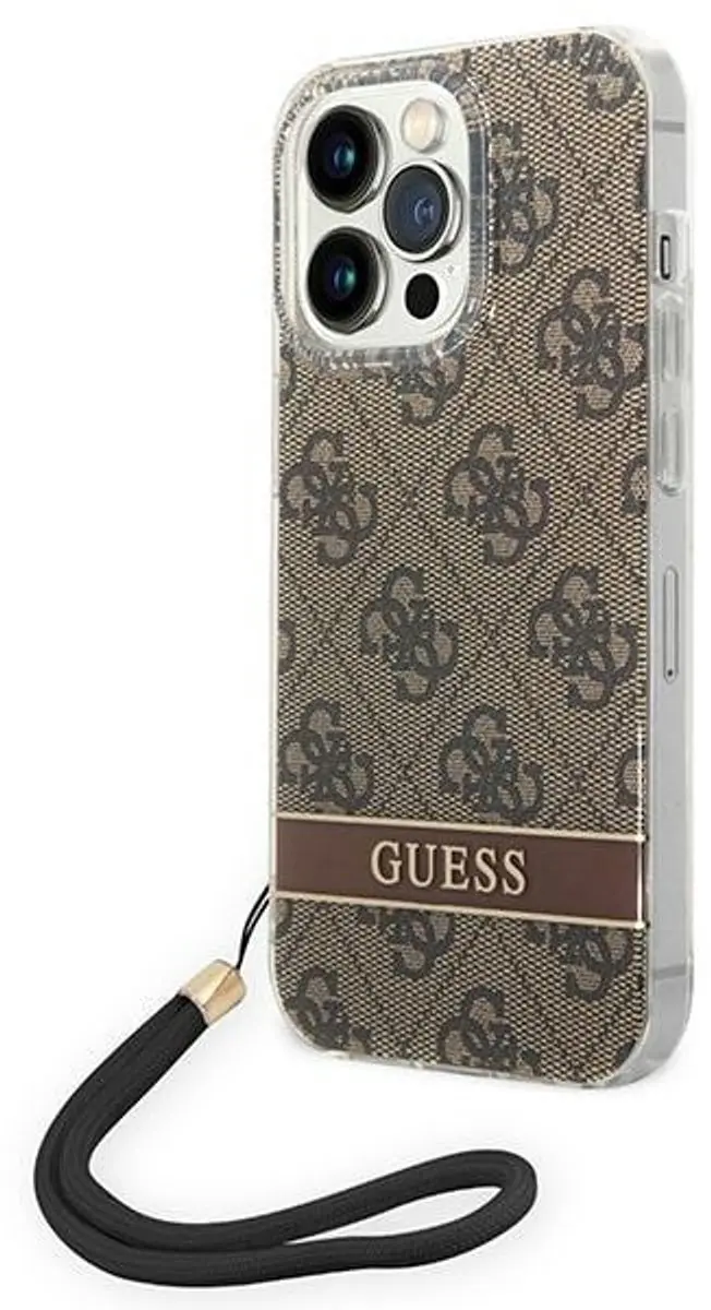 GUESS 4G Printed Back Case met Strap