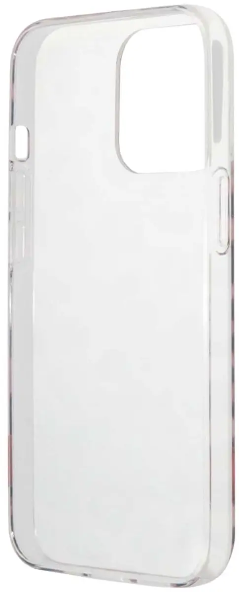 GUESS Electro Stripe Hoesje iPhone 13 Pro - Roze