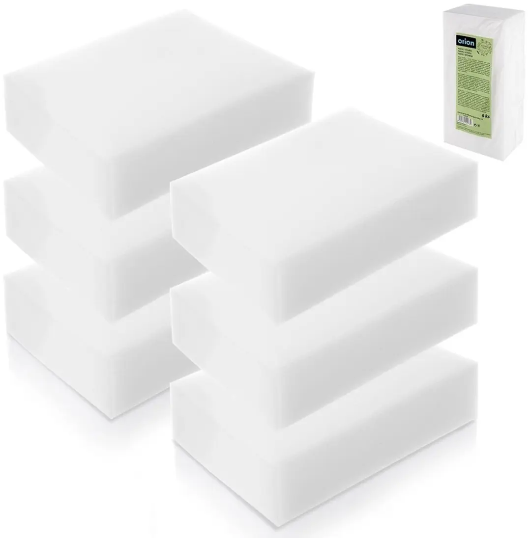 Orion Keukenspons Nano Set 6 Stuks - Melamine Wit