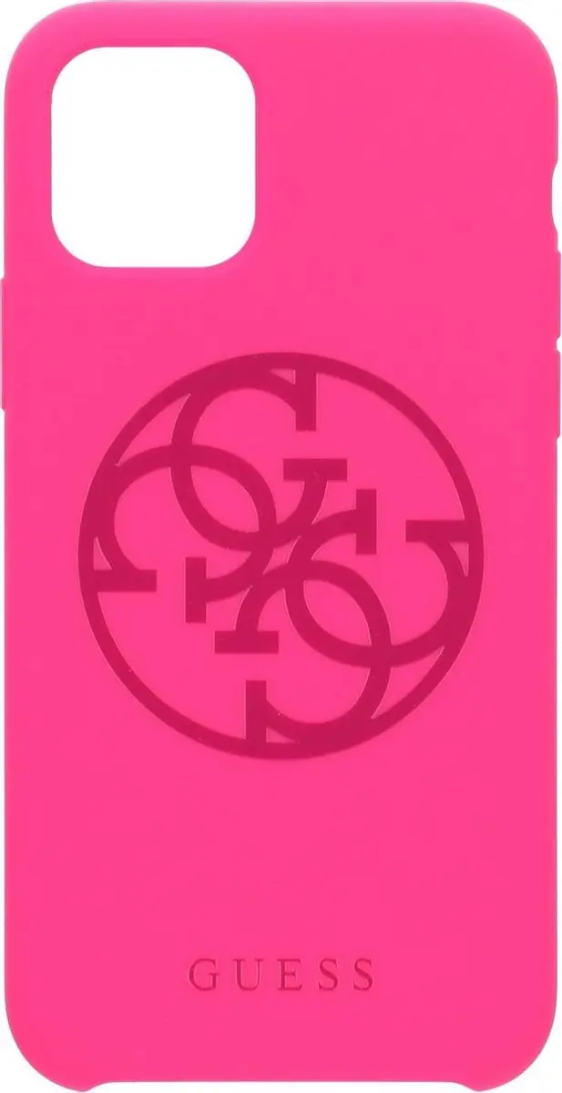 Guess iPhone 11 Pro TPU Hoesje - Fuchsia - afbeelding 6 van 6