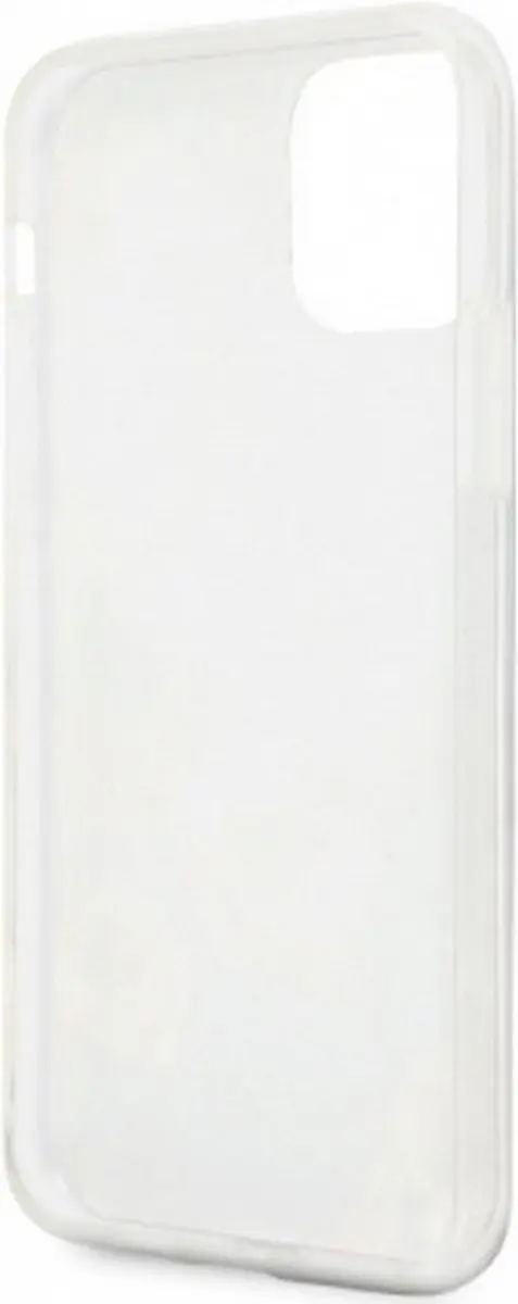 GUESS Shiny Flower Back Case - iPhone 11 Pro Max - Paars