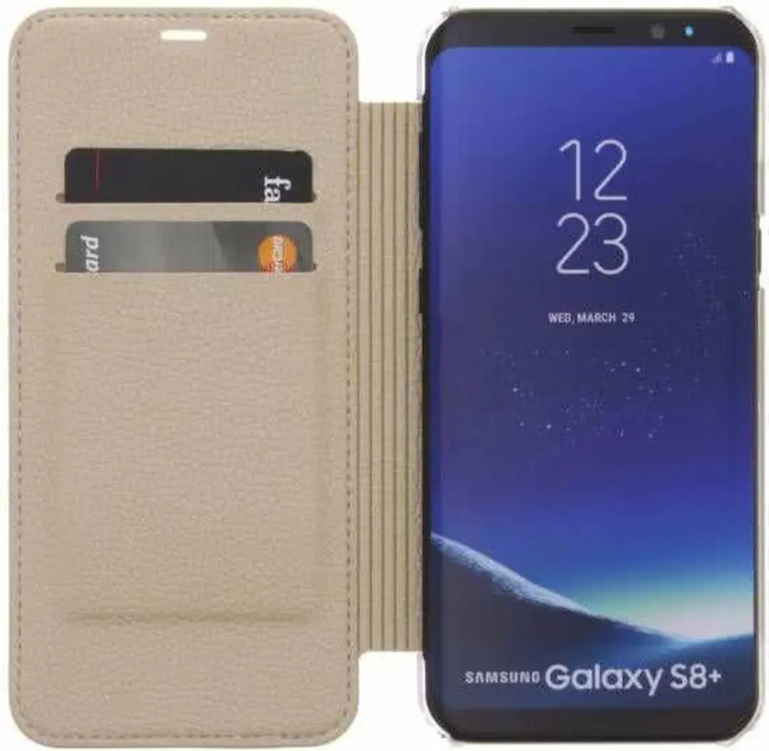 Guess IriDescent Book Case Samsung Galaxy S8+ - Goud