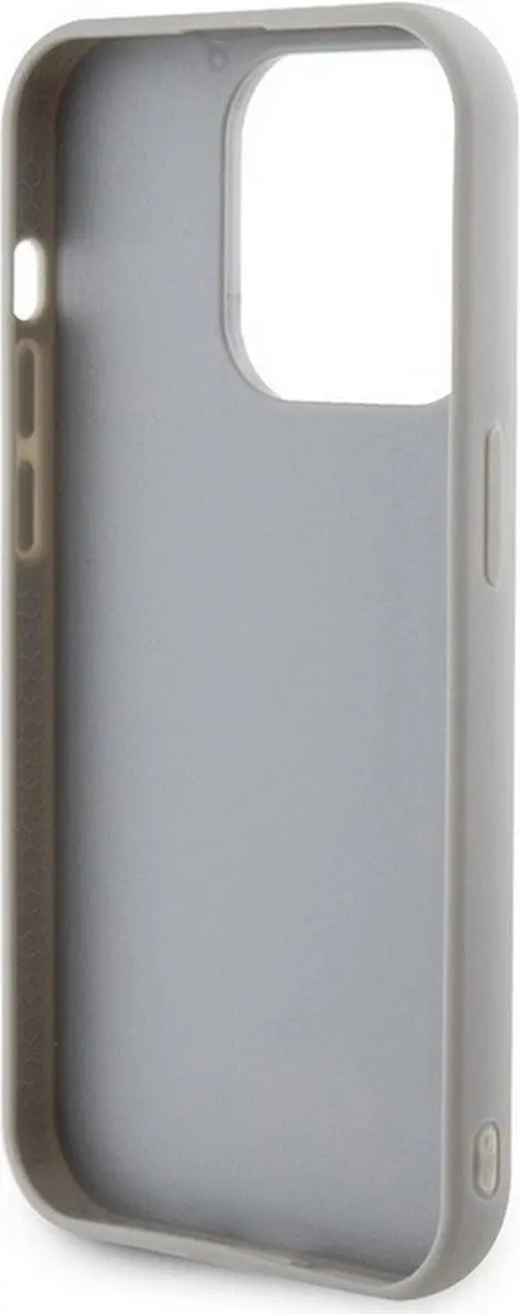GUESS Square Mirror Back Case - iPhone 15 Pro - Zilver