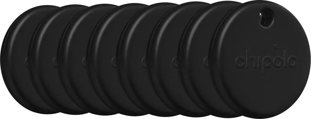 Chipolo POP Bluetooth Tracker - 8 Stuks - Zwart