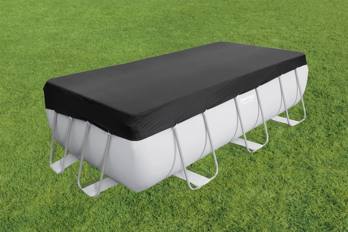 Bestway Flowclear Afdekhoes Zwembad 404cm - Zwart