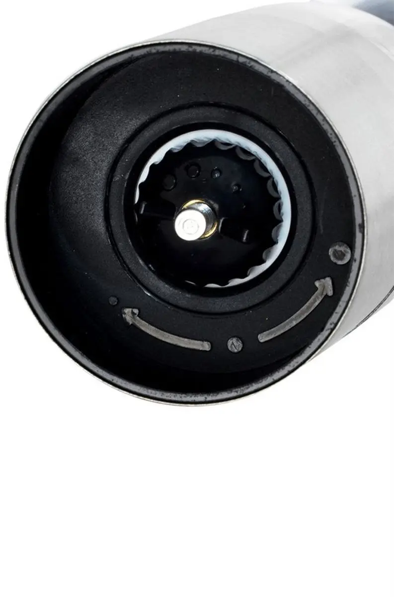 Orion Peper- en Zoutmolen 22cm - Zilver/Transparant