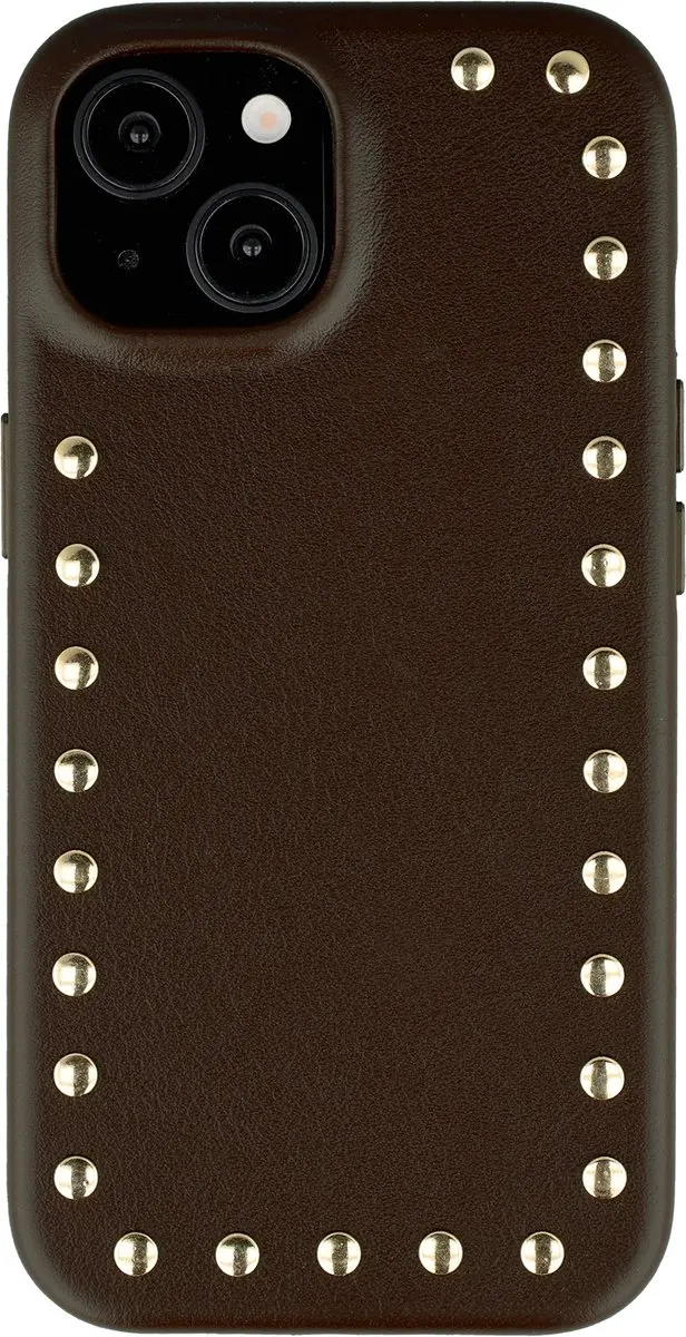 Selencia Hoesje iPhone 15 Cacao Crush