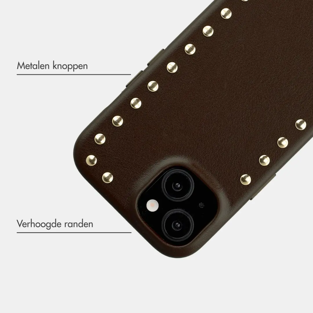 Selencia Hoesje iPhone 15 Cacao Crush - MagSafe