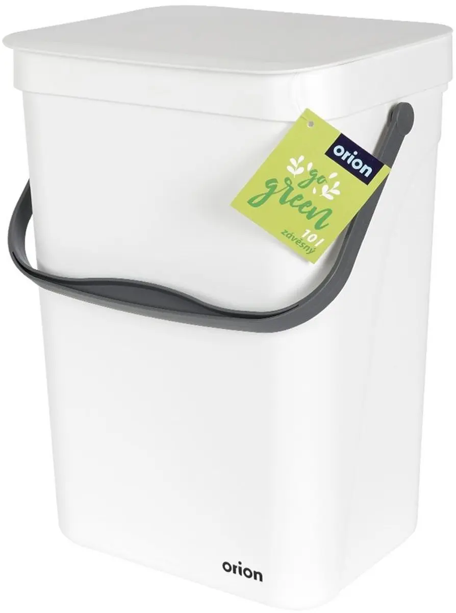 Orion Prullenbak 10L Wandmontage - Wit 731346 - afbeelding 6 van 6