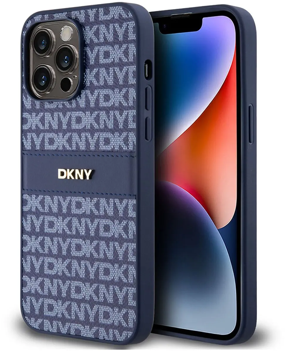 DKNY Textured Tonal Stripe Back Case