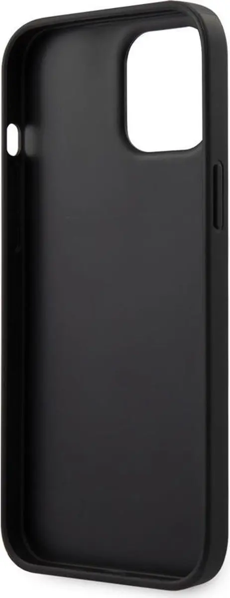GUESS iPhone 12/12 Pro Backcase - Effen Bruin Kunstleer - 3700740480298 - afbeelding 6 van 6
