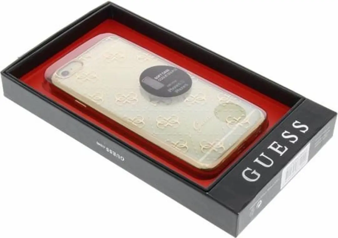 GUESS Scarlett TPU Hoesje iPhone 6/6s - Goud - 6G37400901
