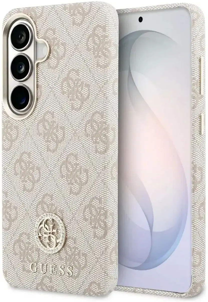 GUESS Hoesje Samsung Galaxy S26 Plus - Roze MagSafe