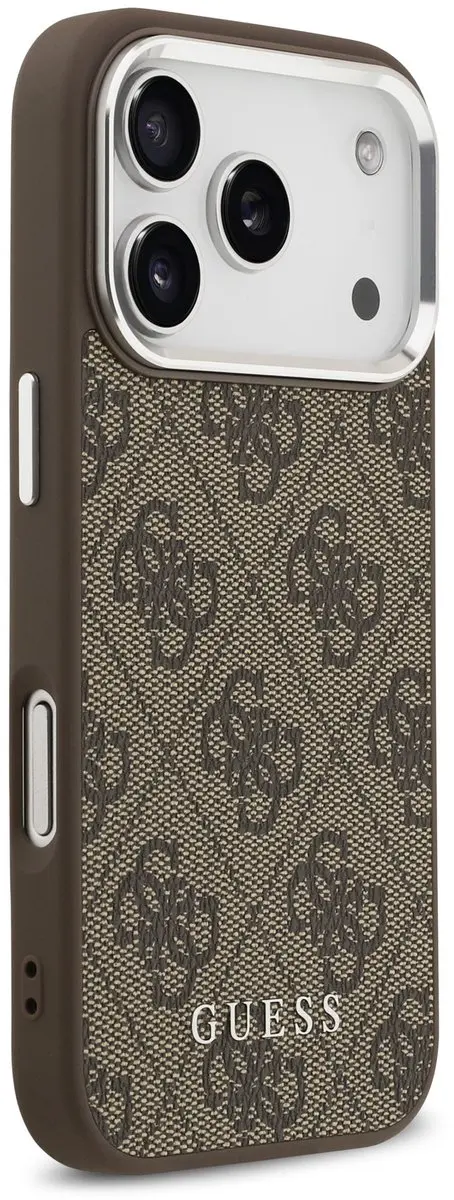 GUESS 4G Backcover iPhone 17 Pro - MagSafe - Bruin
