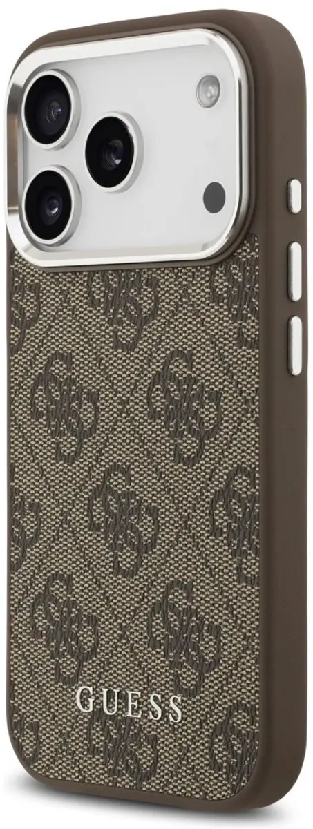 GUESS 4G Backcover iPhone 17 Pro - MagSafe - Bruin