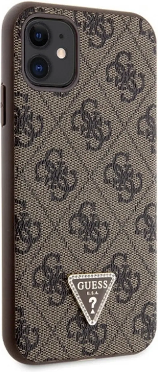 Guess 4G Triangle Crossbody Back Case - iPhone 11/XR - Bruin