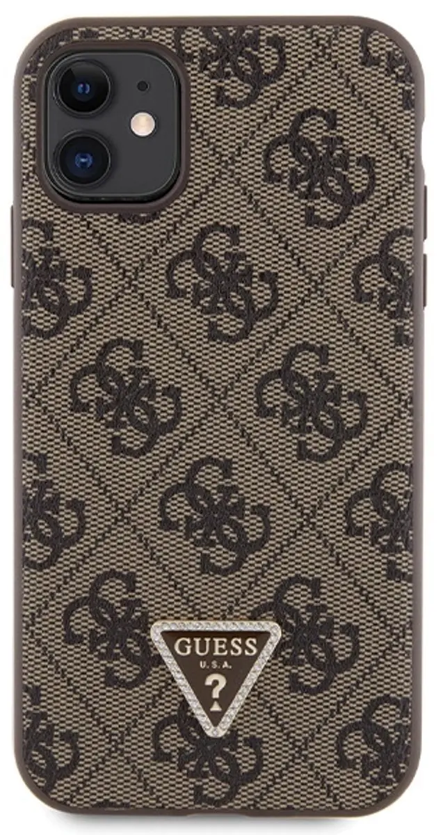 Guess 4G Triangle Crossbody Back Case - iPhone 11/XR - Bruin