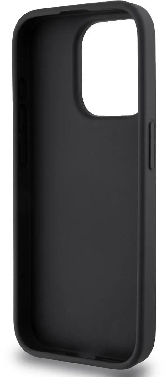 DKNY Hoesje iPhone 15 Pro - Kaarthouder - Zwart DKHCP15LPCRTHLK