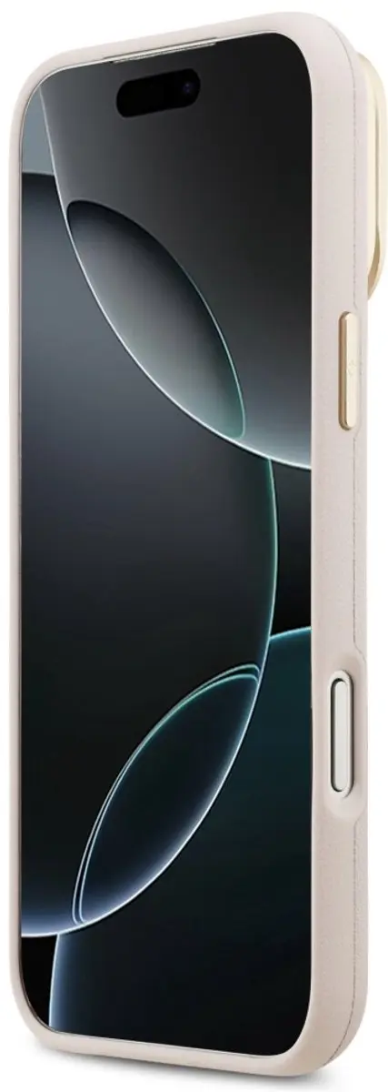 Guess 4G Logo iPhone 17 Pro Max Hoesje - Roze