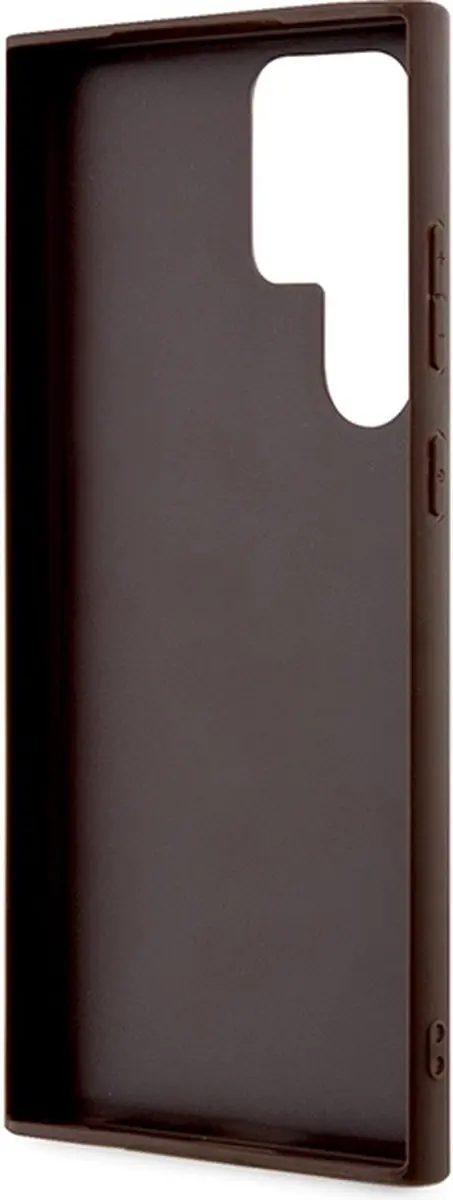 GUESS 4G Metal Back Case - Samsung Galaxy S23 Ultra - Bruin - afbeelding 2 van 6