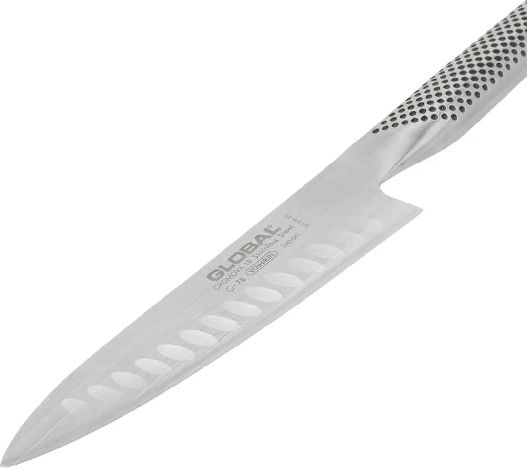 Global G78 Koksmes 18cm - Zilver